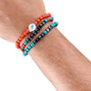 Miami Dolphins NFL 3 Pack Beaded Friendship Bracelet