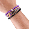 Minnesota Vikings NFL 3 Pack Beaded Friendship Bracelet