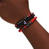 New England Patriots NFL 3 Pack Beaded Friendship Bracelet