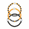 Pittsburgh Steelers NFL 3 Pack Beaded Friendship Bracelet