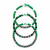 Philadelphia Eagles NFL Kelly Green 3 Pack Beaded Friendship Bracelet