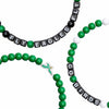 Philadelphia Eagles NFL Kelly Green 3 Pack Beaded Friendship Bracelet