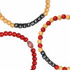 San Francisco 49ers NFL 3 Pack Beaded Friendship Bracelet