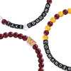 Washington Commanders NFL 3 Pack Beaded Friendship Bracelet