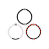 Cincinnati Bengals NFL White 3 Pack Beaded Friendship Bracelet