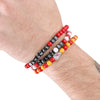 Kansas City Chiefs NFL Travis Kelce & Patrick Mahomes 3 Pack Player Beaded Friendship Bracelet