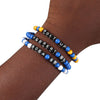 Los Angeles Chargers NFL Justin Herbert & Joey Bosa 3 Pack Player Beaded Friendship Bracelet