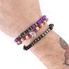 Minnesota Vikings NFL Justin Jefferson & Kirk Cousins 3 Pack Player Beaded Friendship Bracelet