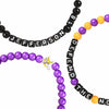 Minnesota Vikings NFL Justin Jefferson & Kirk Cousins 3 Pack Player Beaded Friendship Bracelet