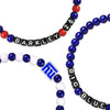 New York Giants NFL Daniel Jones & Saquon Barkley 3 Pack Player Beaded Friendship Bracelet