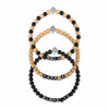 New Orleans Saints NFL Chris Olave & Derek Carr 3 Pack Player Beaded Friendship Bracelet