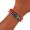 San Francisco 49ers NFL Deebo Samuel & Christian McCaffrey 3 Pack Player Beaded Friendship Bracelet