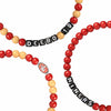 San Francisco 49ers NFL Deebo Samuel & Christian McCaffrey 3 Pack Player Beaded Friendship Bracelet