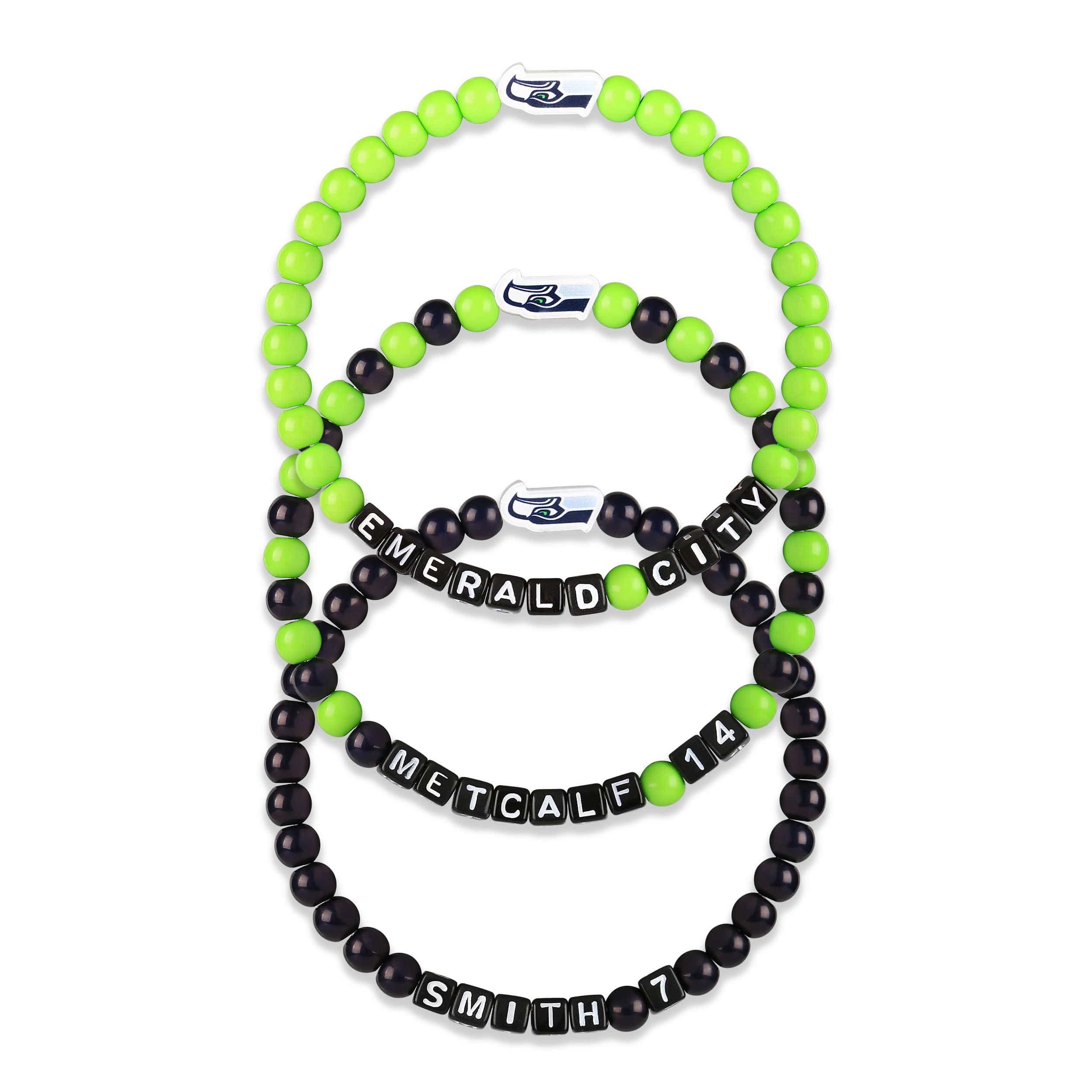 Seattle Seahawks Color Beads