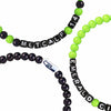 Seattle Seahawks NFL Geno Smith & DK Metcalf 3 Pack Player Beaded Friendship Bracelet