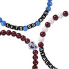 Colorado Avalanche NHL 3 Pack Beaded Friendship Bracelet