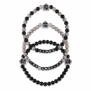 Los Angeles Kings NHL 3 Pack Beaded Friendship Bracelet