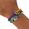 The Joker? & Riddler? & Two Face? DC 3 Pack Beaded Friendship Bracelet