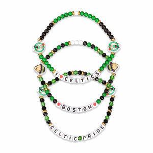 Boston Celtics NBA 3 Pack Friendship Bracelet