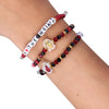 Miami Heat NBA 3 Pack Friendship Bracelet