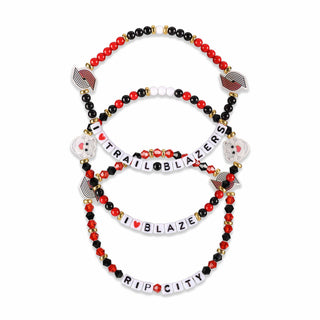Portland Trail Blazers NBA 3 Pack Friendship Bracelet
