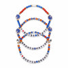 Boise State Broncos NCAA 3 Pack Friendship Bracelet