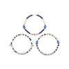 BYU Cougars NCAA 3 Pack Friendship Bracelet