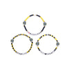 Michigan Wolverines NCAA 2023 Football National Champions 3 Pack Friendship Bracelet