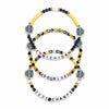 Michigan Wolverines NCAA 2023 Football National Champions 3 Pack Friendship Bracelet