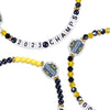 Michigan Wolverines NCAA 2023 Football National Champions 3 Pack Friendship Bracelet