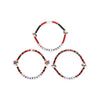 Cincinnati Bearcats NCAA 3 Pack Friendship Bracelet