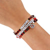 Cincinnati Bearcats NCAA 3 Pack Friendship Bracelet