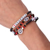 Georgia Bulldogs NCAA 3 Pack Friendship Bracelet