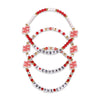 Houston Cougars NCAA 3 Pack Friendship Bracelet