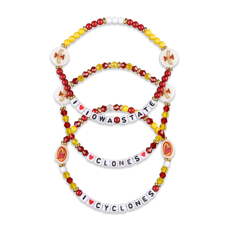 St Louis Cardinals 3 Pack Friendship Bracelet FOCO