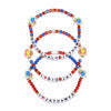 Kansas Jayhawks NCAA 3 Pack Friendship Bracelet