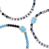 North Carolina Tar Heels NCAA 3 Pack Friendship Bracelet