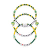 North Dakota State Bison NCAA 3 Pack Friendship Bracelet