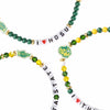 North Dakota State Bison NCAA 3 Pack Friendship Bracelet