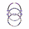 Northwestern Wildcats NCAA 3 Pack Friendship Bracelet