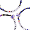 Northwestern Wildcats NCAA 3 Pack Friendship Bracelet