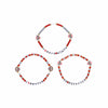 Ohio State Buckeyes NCAA 3 Pack Friendship Bracelet