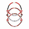 Rutgers Scarlet Knights NCAA 3 Pack Friendship Bracelet