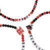 Rutgers Scarlet Knights NCAA 3 Pack Friendship Bracelet