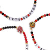 Utah Utes NCAA 3 Pack Friendship Bracelet