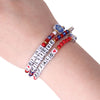 Buffalo Bills NFL 3 Pack Friendship Bracelet