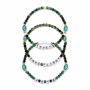 New York Jets NFL 3 Pack Friendship Bracelet