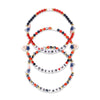 New England Patriots NFL 3 Pack Friendship Bracelet