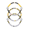 Pittsburgh Steelers NFL 3 Pack Friendship Bracelet