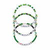 Philadelphia Eagles NFL Kelly Green 3 Pack Friendship Bracelet